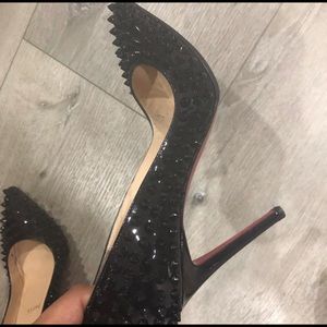Black Spikes Christian Louboutin